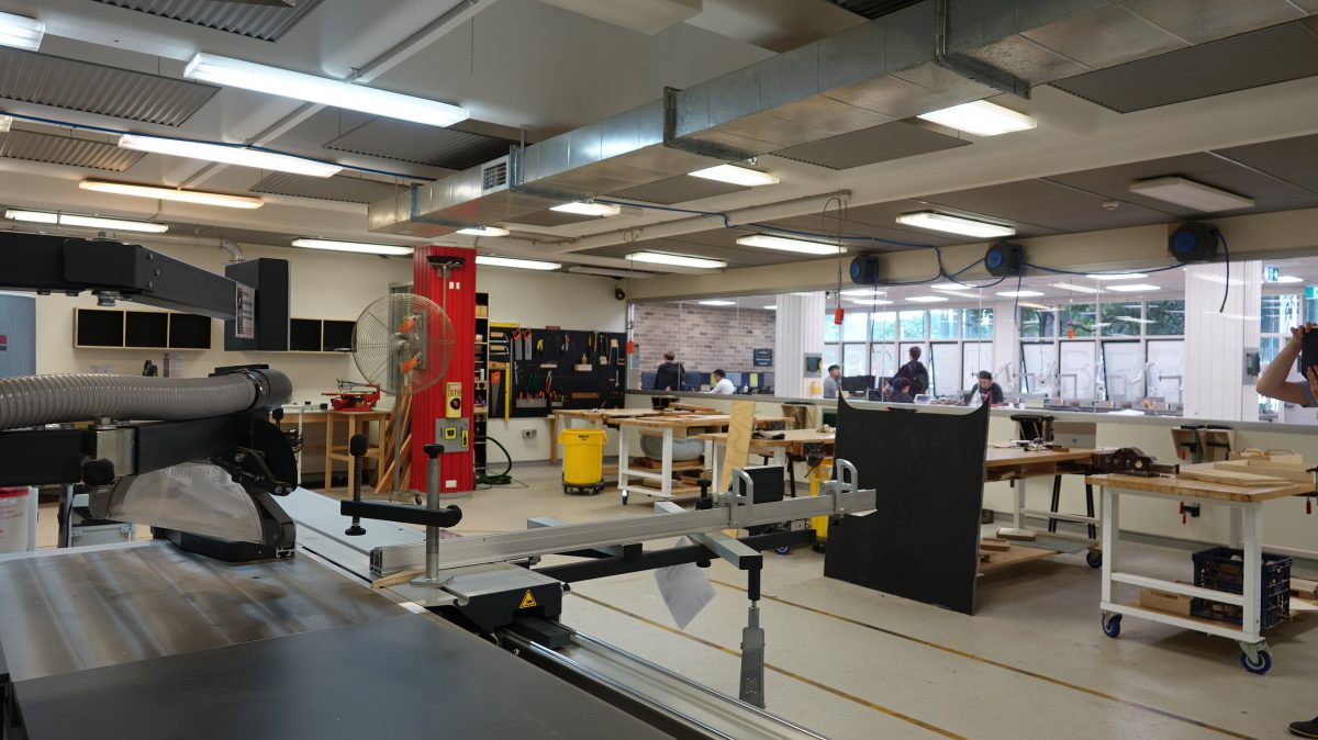 Inside the New South Wales University Workshop 